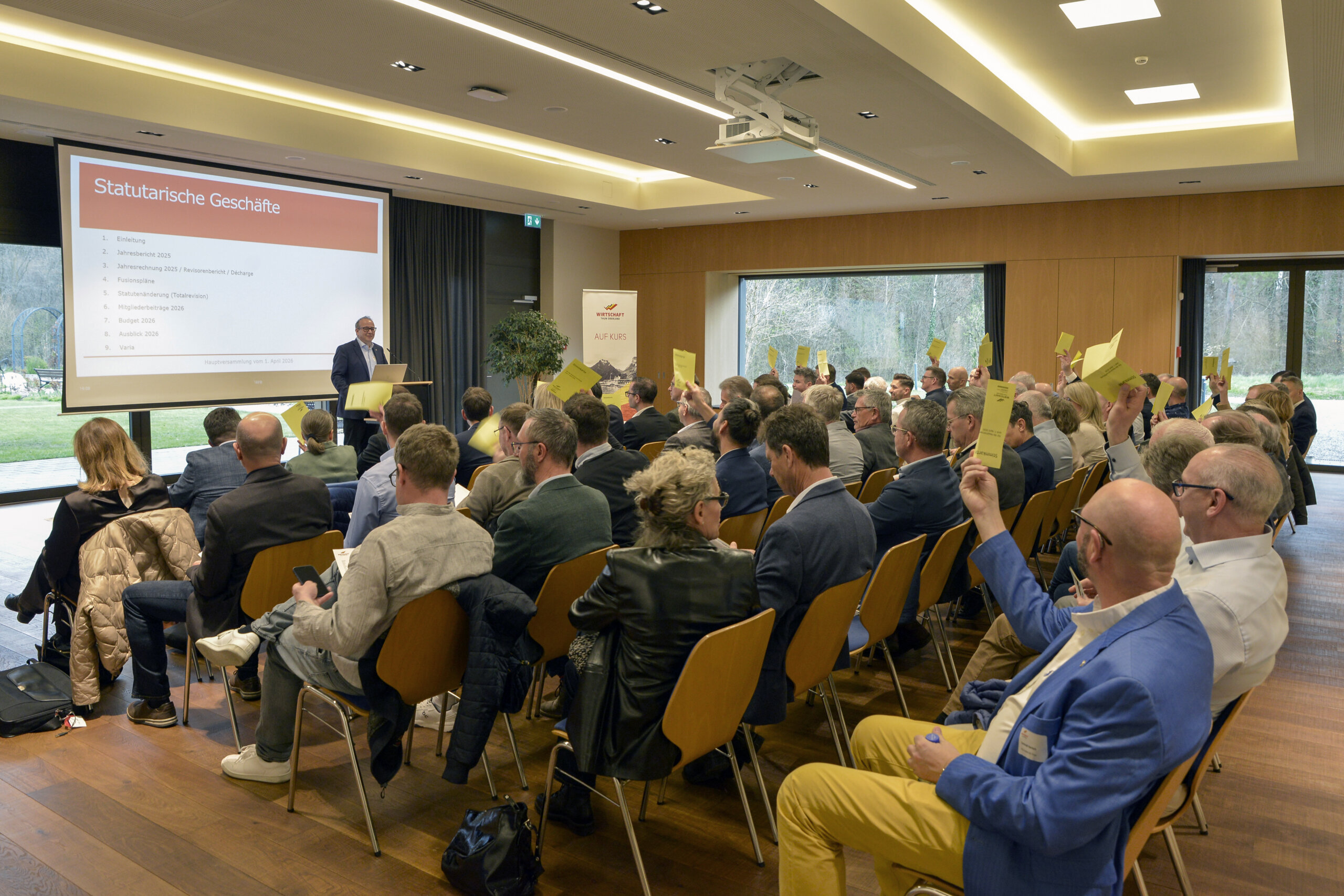 Hauptversammlung Wirtschaft Thun Oberland